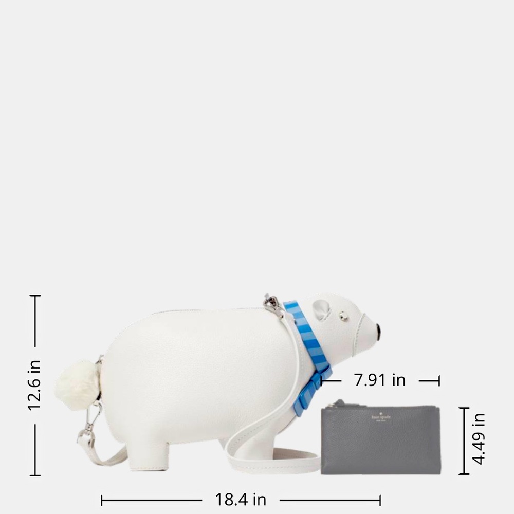 💥💥HP💥💥New Kate Spade arctic friends polar bear crossbody - Picture 11 of 17